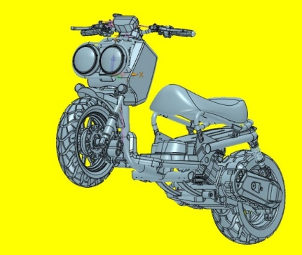 CZ2679-RUCKUS本田祖玛ZOOMER摩托车三维Step无参+==1281717=90