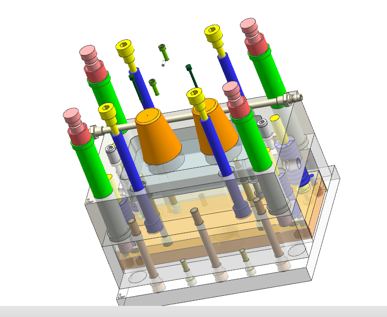 塑料水杯注塑模具设计【三维UG+14张CAD图纸】【漱口杯】209372