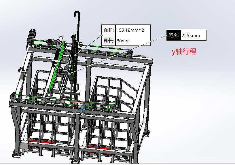 同步带驱动倍速双倍行程双工位龙门机械手