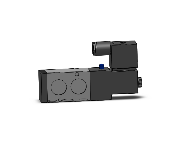 1种4V210-08B电磁阀模型