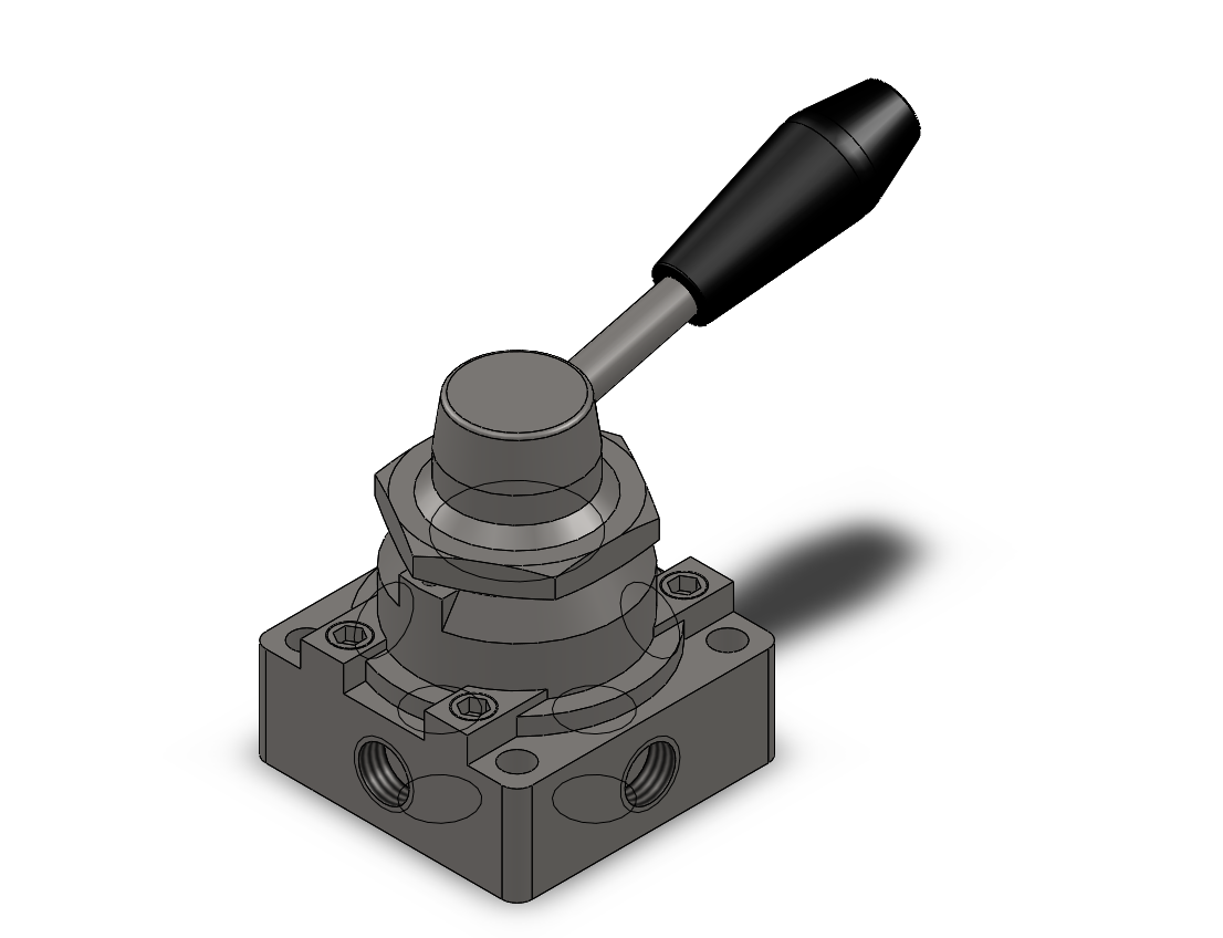 2款4HV230C-06手转阀模型