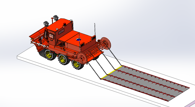 全地形六轮型山猫6×6草原灭火车