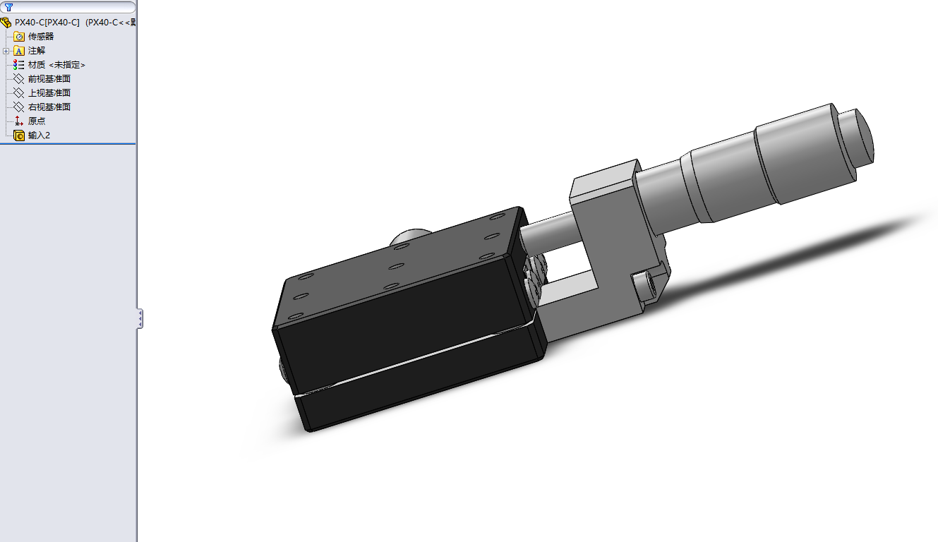 PX40-C轴滑台模型