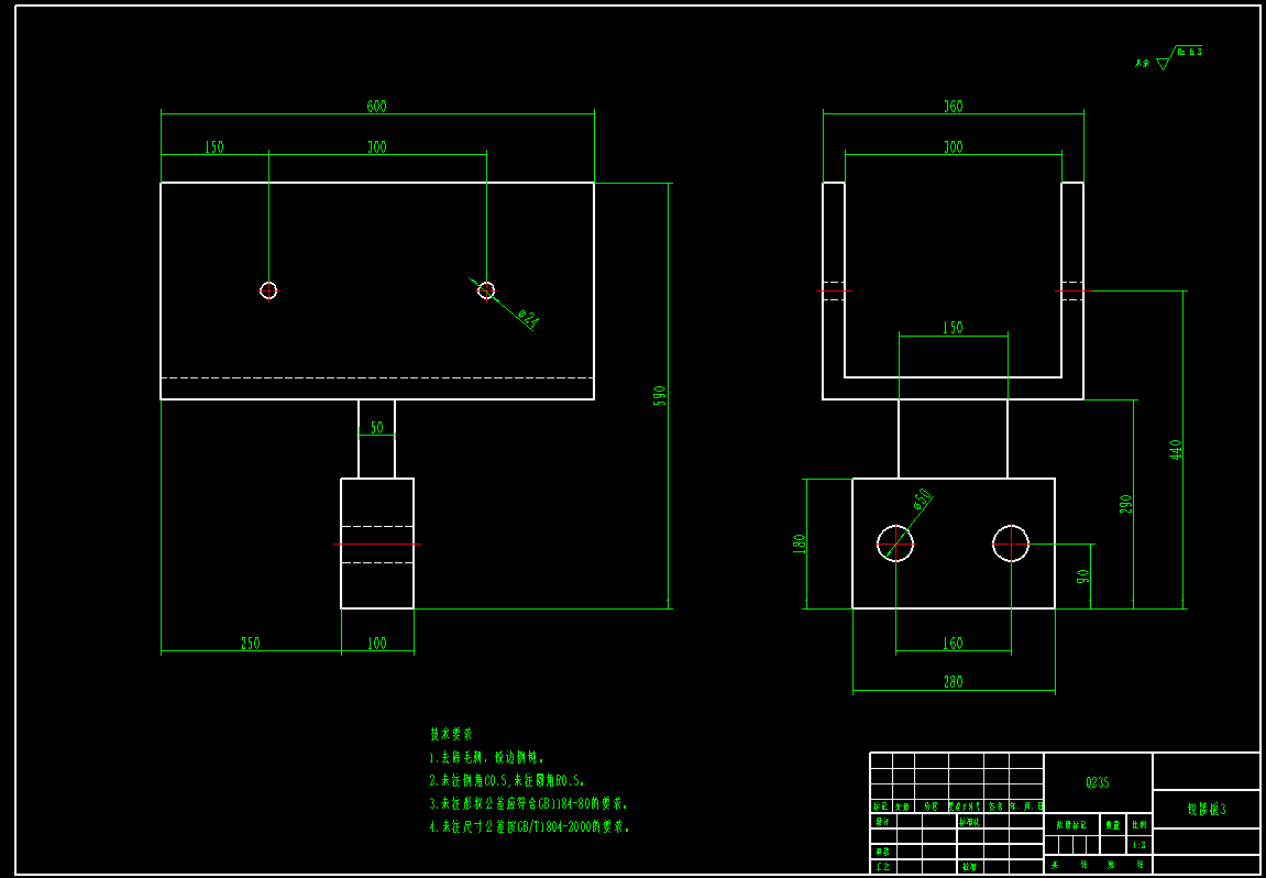 高空作业平台举升装置CAD