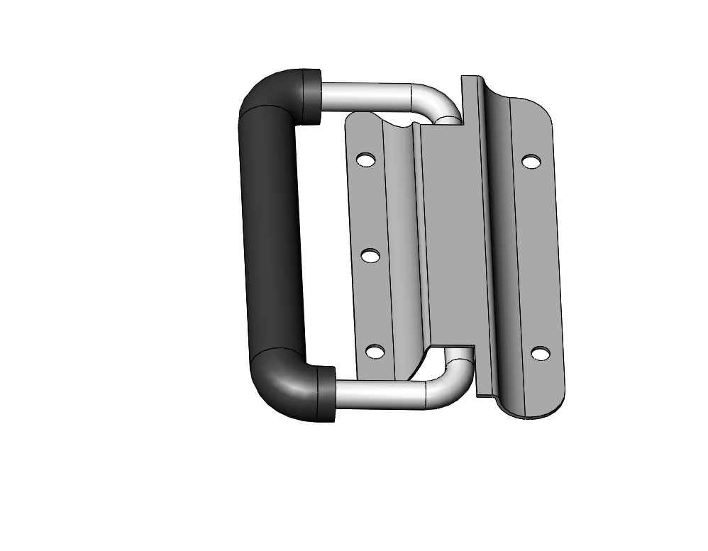 5款冲压拉手模型