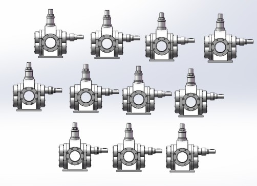 11款KCB1200~9600系列油泵模型