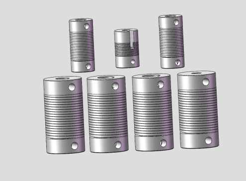 7款D 编码器弹簧系列联轴器系列