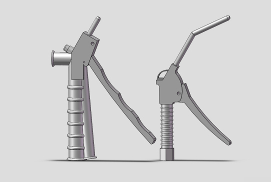 2款工业气枪 模型