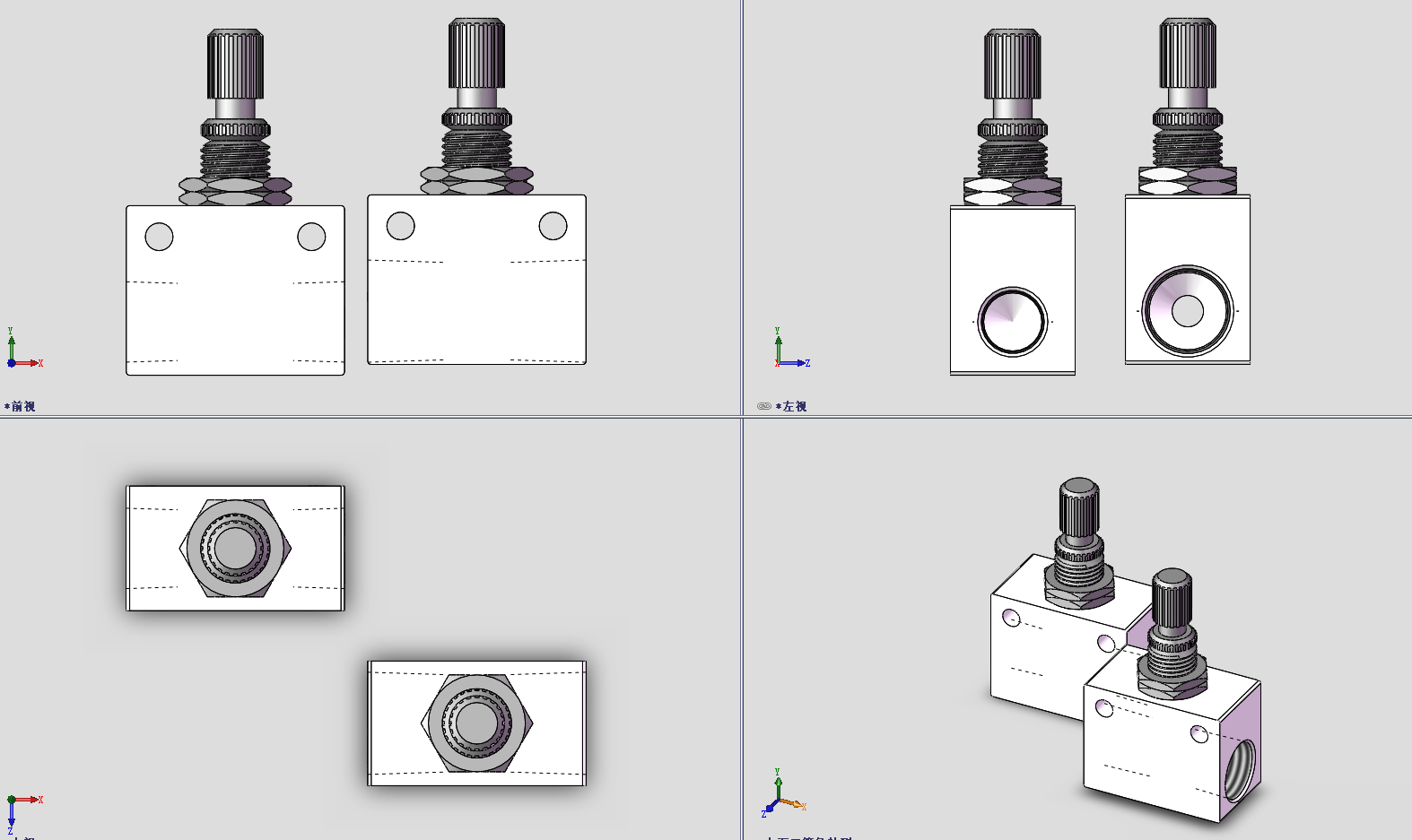 2款QJS00型单向节流阀