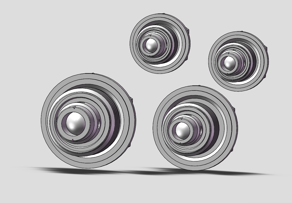 4款HVCF流量控制阀模型