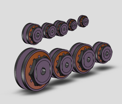 9款DTL200-700 摩擦式扭力限制器