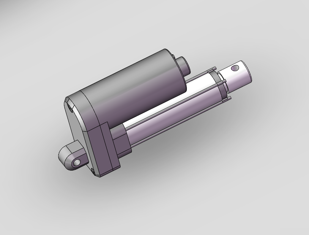 9款FD3电动推杆模型