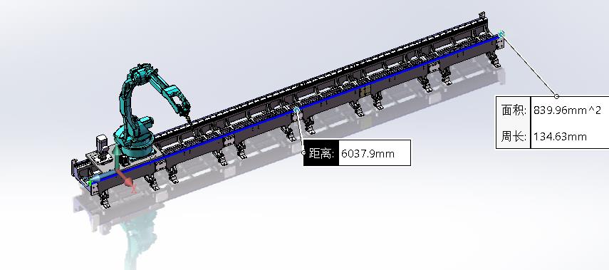 齿轮齿条底座移动式焊接机械手