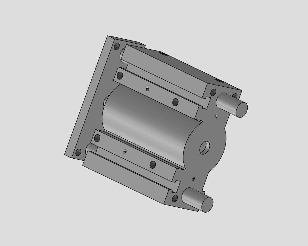 4款MGP(φ80~φ100)新薄型带导杆气缸