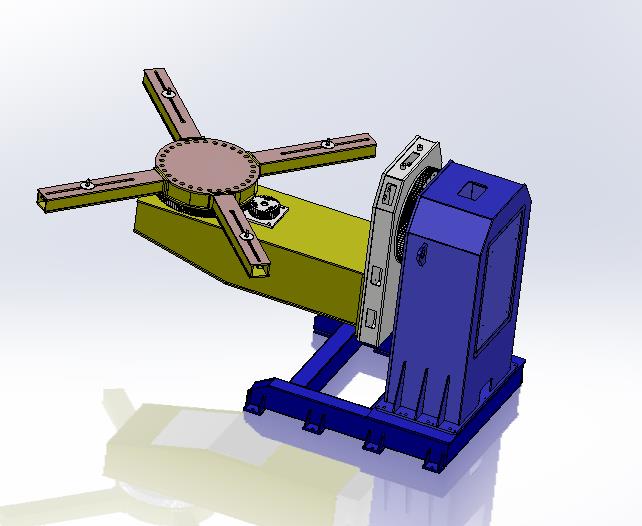双轴360度旋转变位机