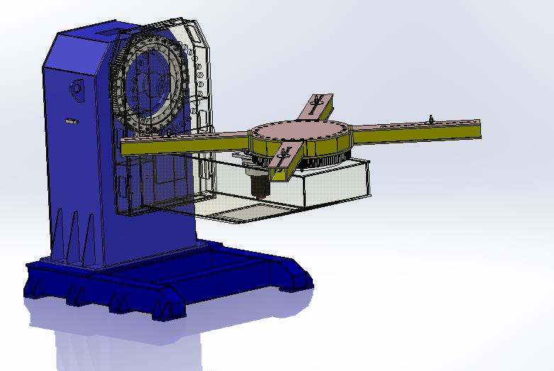 双轴360度旋转变位机