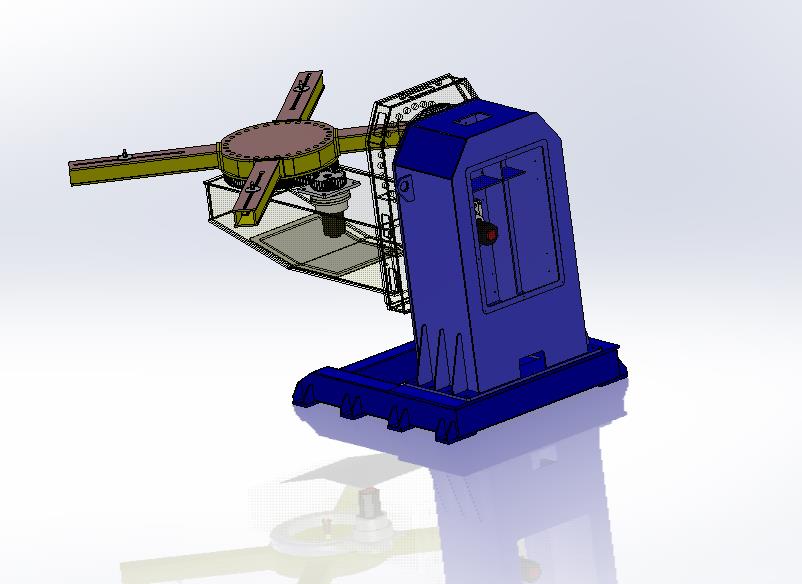双轴360度旋转变位机