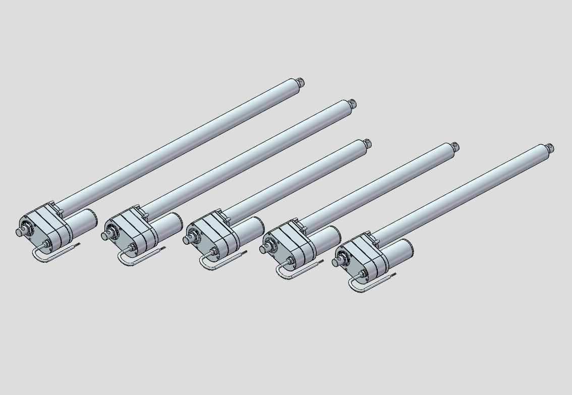 4款YH8-521简易电动推杆配直流电机
