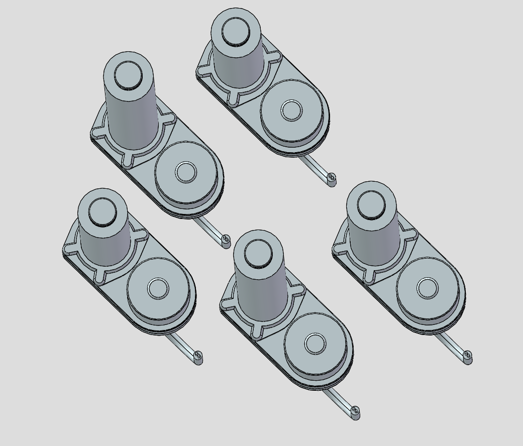 4款YH8-521简易电动推杆配直流电机