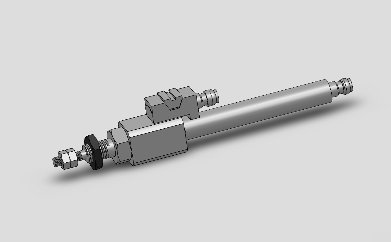 6款CJ1微型气缸系列模型