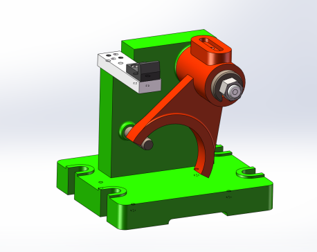 拖拉机变速箱拨叉加工工艺及铣槽夹具设计【含三维SolidWorks】【原创设计】