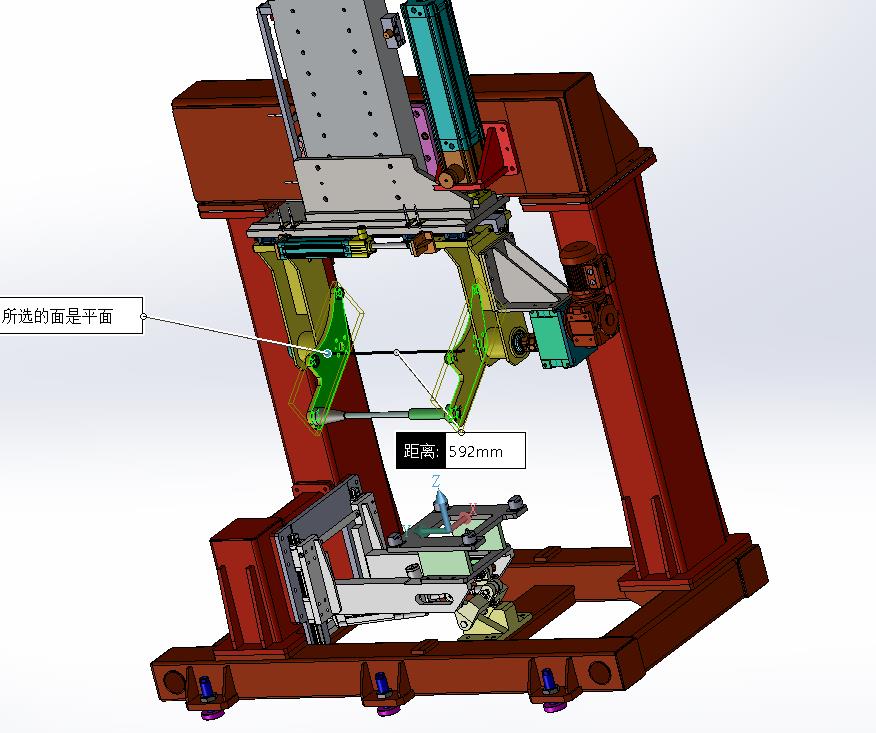 连杆死点顶升自动夹紧提升360度翻转设备