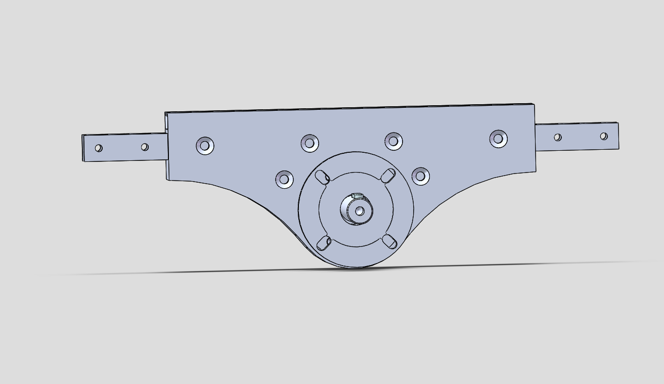 2款YL65全包中间驱动模型