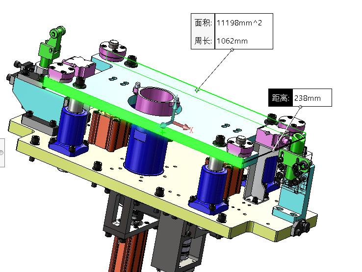 360度顶升旋转+托盘顶升自动夹紧装置