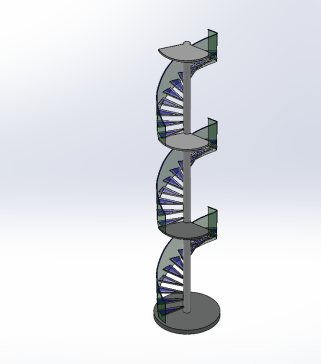 SADC-螺旋楼梯模型