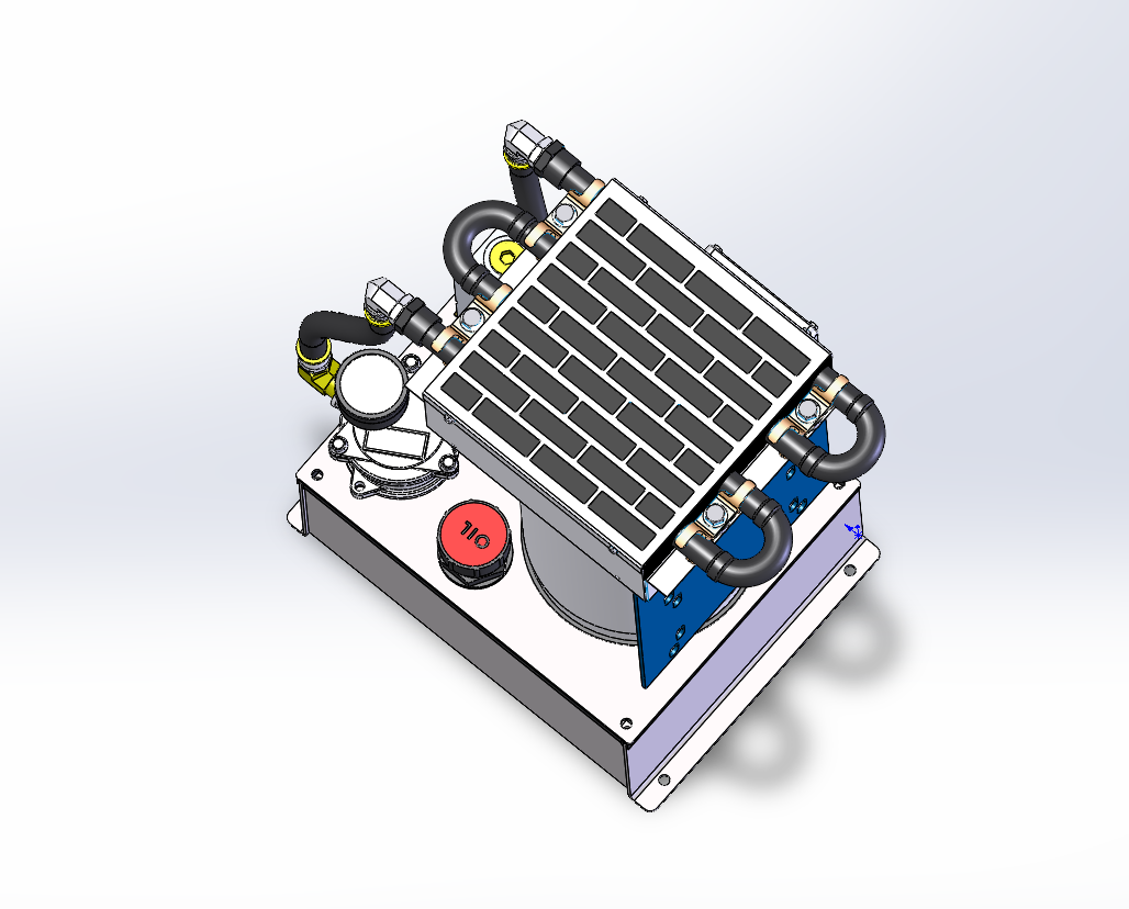 一款迷你液压动力装置