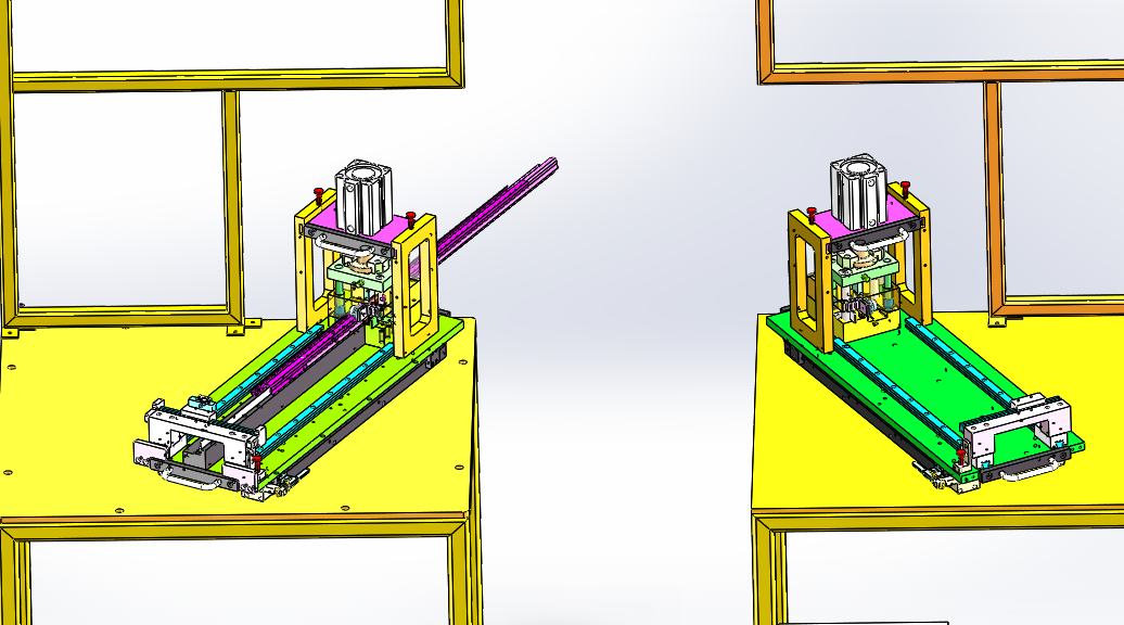 车门导槽唇边切割工装