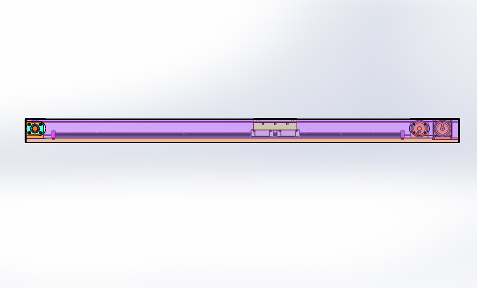 伺服同步带传动滑台模组
