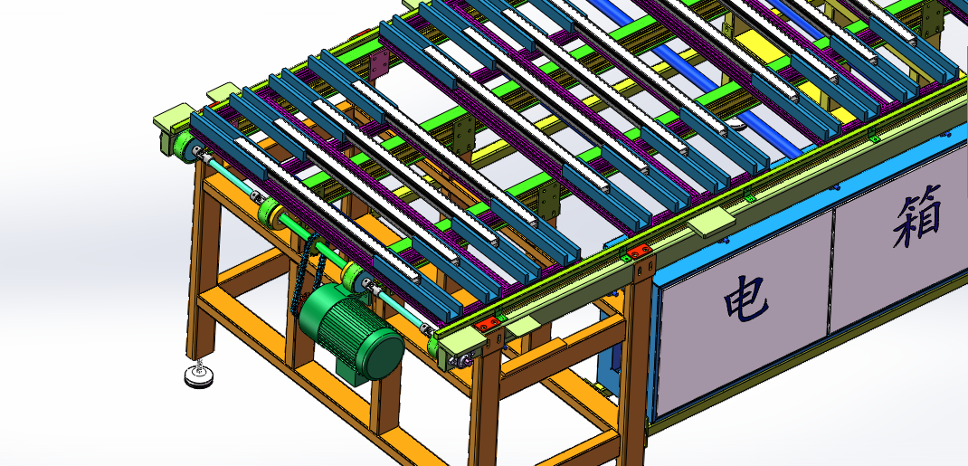 LED灯打螺丝组装收料打包设备