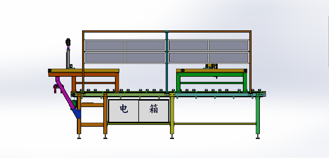 LED灯打螺丝组装收料打包设备