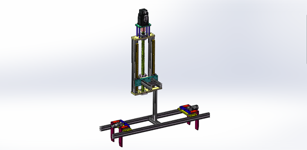 LED灯打螺丝组装收料打包设备