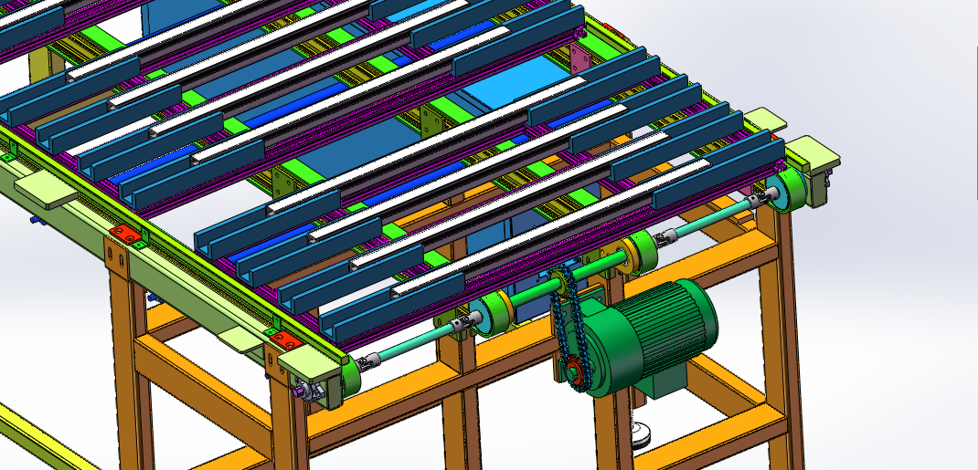 LED灯打螺丝组装收料打包设备