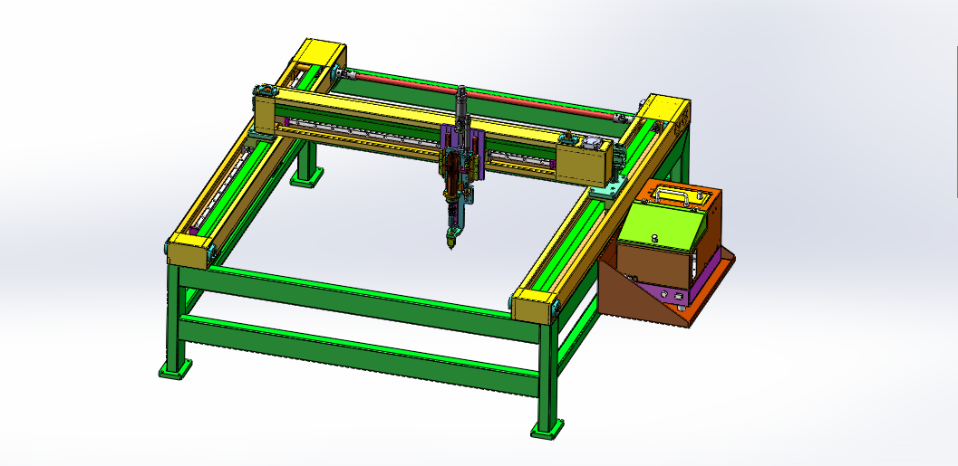 LED灯打螺丝组装收料打包设备