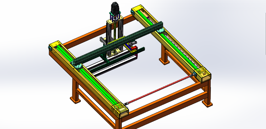 LED灯打螺丝组装收料打包设备