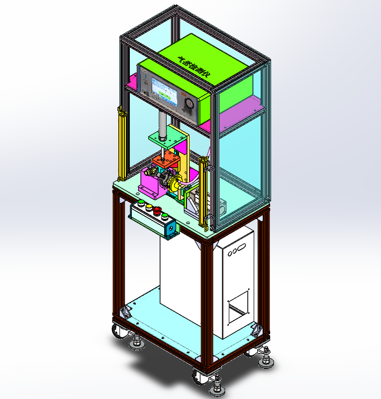 水泵后盖腔气密性检测设备