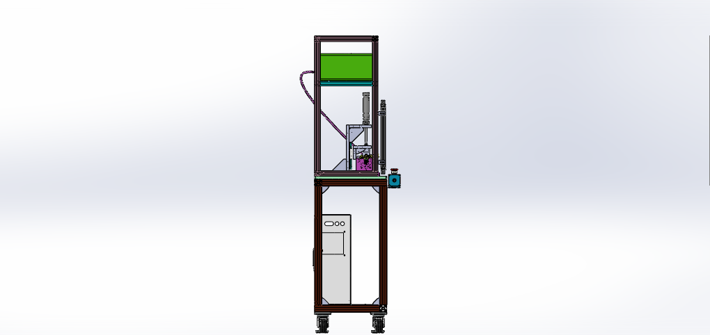 水泵后盖腔气密性检测设备
