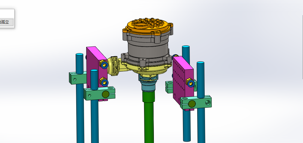 新能源汽车水泵风干机