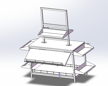 120x 60cm水果架模型
