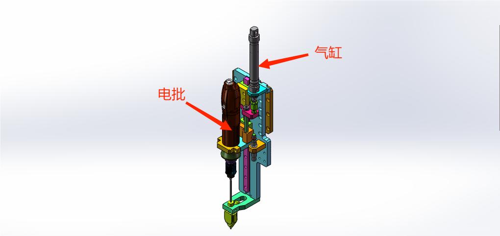 新能源汽车水泵电路板打螺丝机