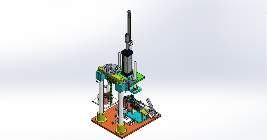 燃油泵泵芯引射泵过滤网压装机