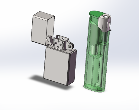 2款打火机模型