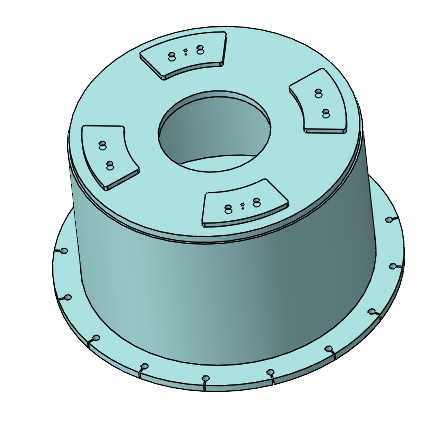 适用于ABB6700-200~260底座