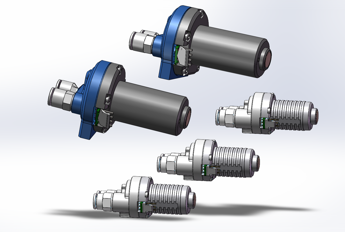 5款LTD微型齿轮泵(MG系列)模型