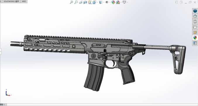 SIG SAUER MCX建模模型