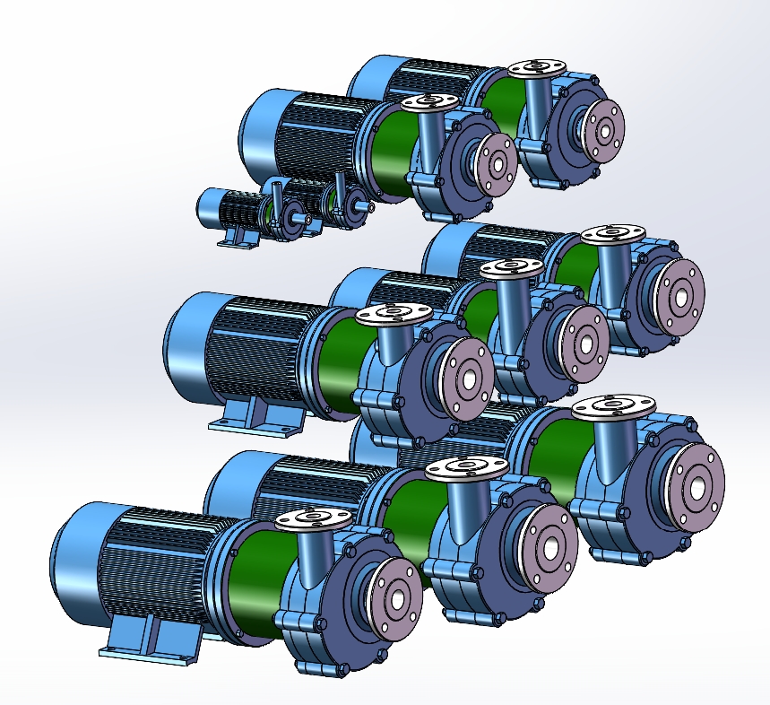 10款不锈钢磁力泵系列