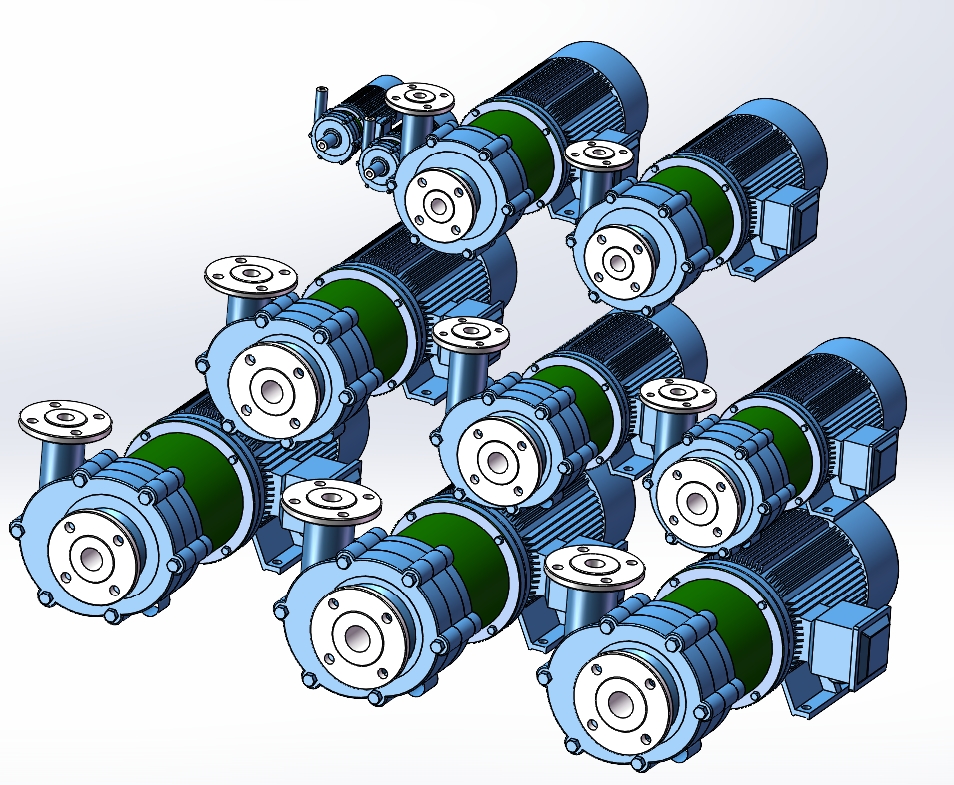 10款不锈钢磁力泵系列